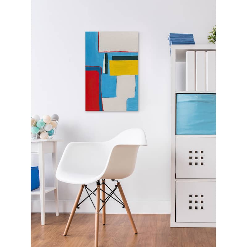 'Secret Passage' Painting Print on Wrapped Canvas - Multi-Color