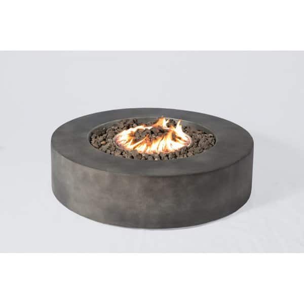 LSI Propane Fire Pit - Fiber reinforced concrete material - 46