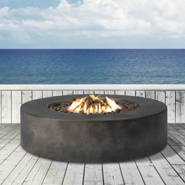 LSI Propane Fire Pit - Fiber reinforced concrete material - 46