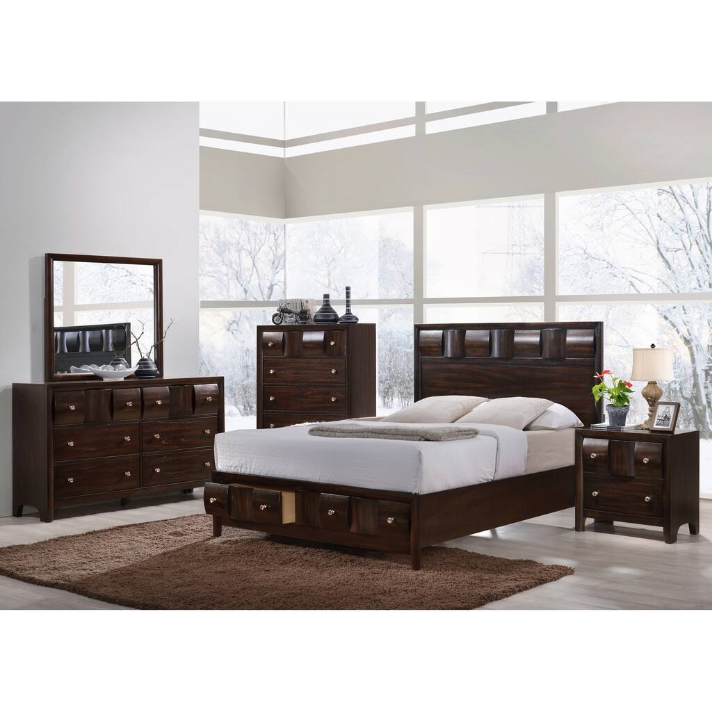 B1000-40 Walnut Wood Dresser