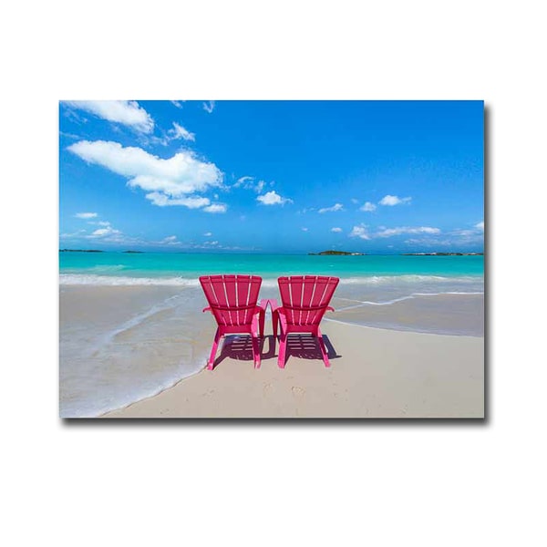 Artistic Home Gallery Donald Paulson Pink Beach Chairs Artistic Home Gallery Donald Paulson X27 Pink Beach Chairs