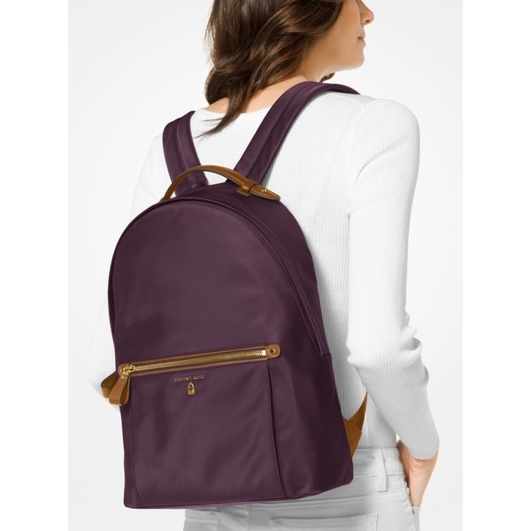 michael kors backpack purple