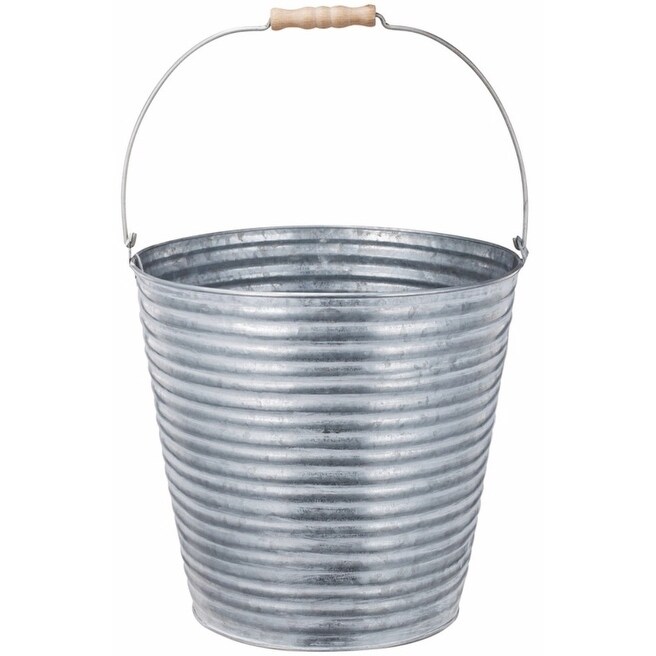 Contemporary Style Metal Planter
