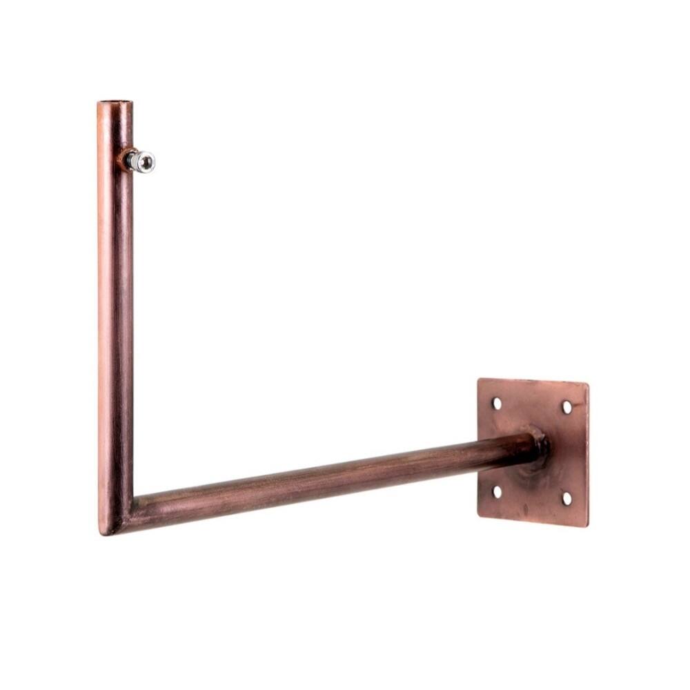 Sturdy Wall Bracket - 12" - Benzara - Copper
