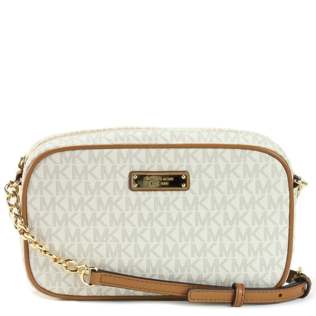 michael kors jet set medium logo crossbody