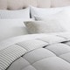 preview thumbnail 13 of 14, Brookside Striped Reversible Chambray Down Alternative Comforter Set