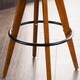 Corvus Metz Mid-century Bonded Leather Swivel Bar Stool (Set of 2) - Thumbnail 18