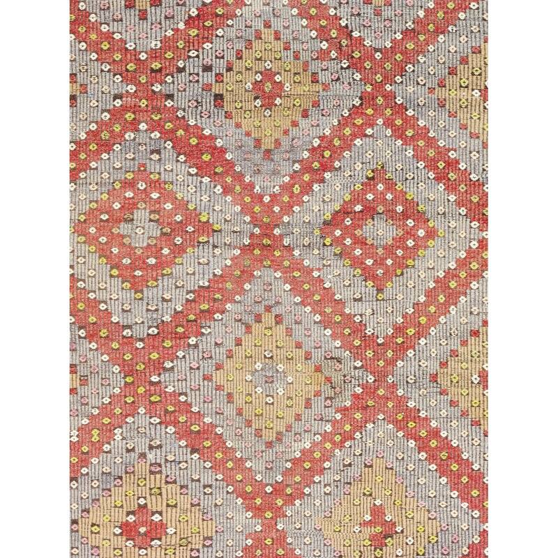 Pasargad Vintage Kilim Hand-Woven Wool Area Rug (5'11" X 10'10") - Multi - 6' x 11' - 6' x 11'
