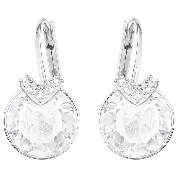 Swarovski Bella V Pierced Earrings White Rhodium Plating Swarovski Bella V Pierced Earrings White Rhodium Plating 5292855
