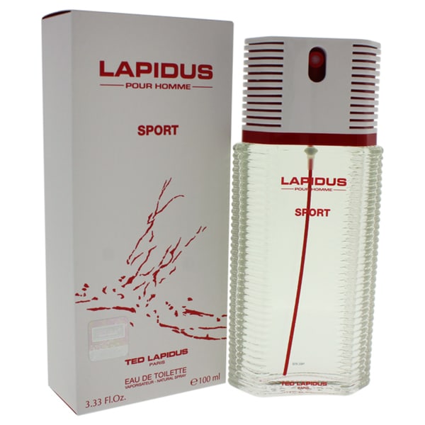 Shop Ted Lapidus Lapidus Pour Homme Sport Mens 333 Ounce Eau De