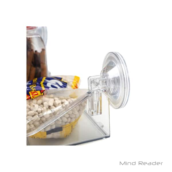 Mind Reader Suction Cup Bathroom Shower Caddy Organizer, Clear - Bed Bath &  Beyond - 19224274