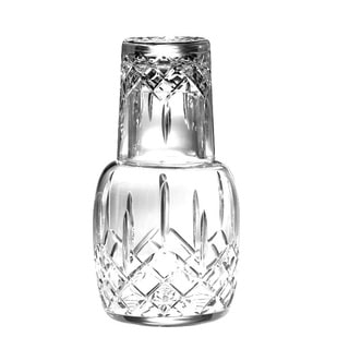 Majestic Gifts Cut Crystal Bedside Water Carafe Set