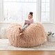 Lachlan Faux Furry Bean Bag by Christopher Knight Home - Thumbnail 6
