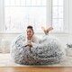 Lachlan Faux Furry Bean Bag by Christopher Knight Home - Thumbnail 12