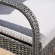 Ashworth Outdoor 7-piece Rectangular Wicker Aluminum Dining Set with Cushions by Christopher Knight Home - Thumbnail 5