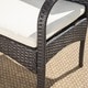 Ashworth Outdoor 7-piece Rectangular Wicker Aluminum Dining Set with Cushions by Christopher Knight Home - Thumbnail 11