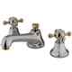 preview thumbnail 2 of 0, Metropolitan Chrome and Polished Brass Bath Faucet