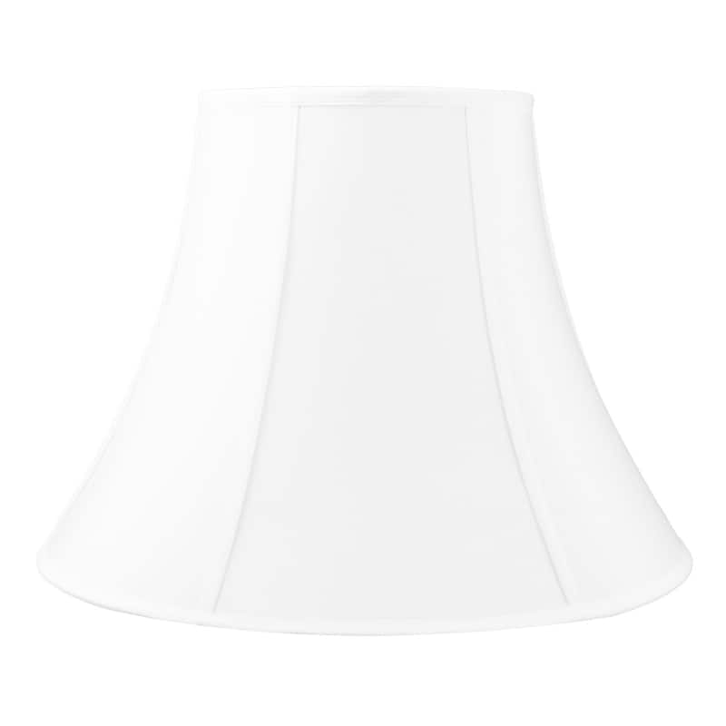 10x20x15 White Bell Shantung Shade