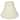 8x17x12 Egg Shell Shantung Lamp Shade with White liner