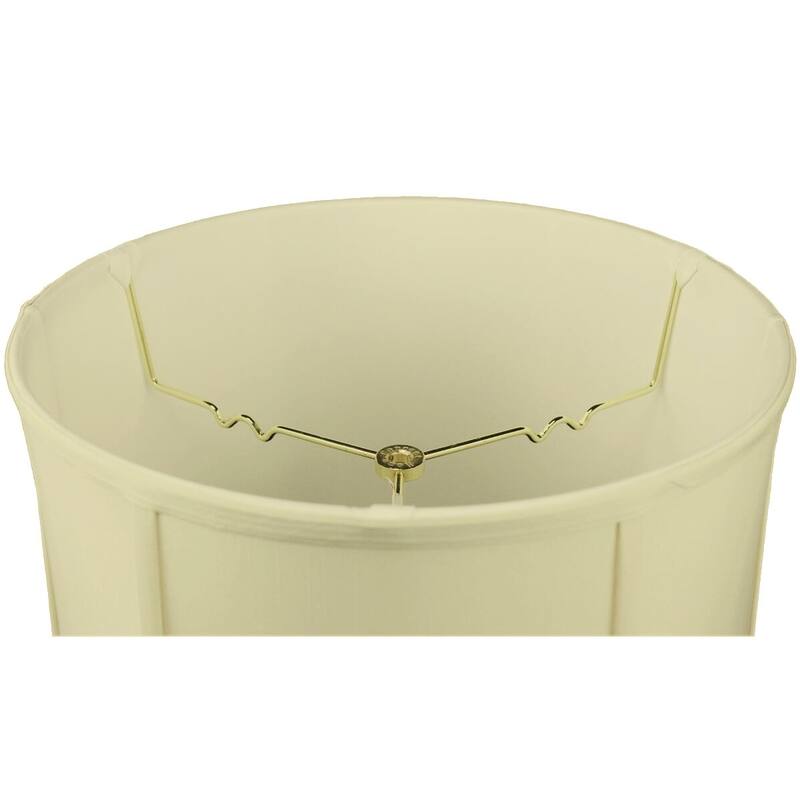 14x16x17 Egg Shell Shantung Drum Lampshade