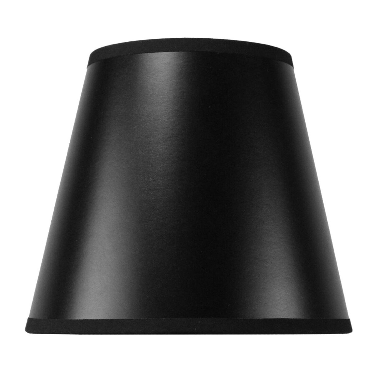 5x8x7 Black Clip On Empire Hard Back Lampshade With Gold 5x8x7 Black Clip On Empire Hard Back