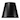 5x8x7 Black CLIP ON Empire Hard Back Lampshade with Gold Lining
