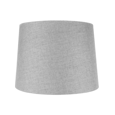 12x14x10 Hardback Drum Lamp Shade Granite Grey