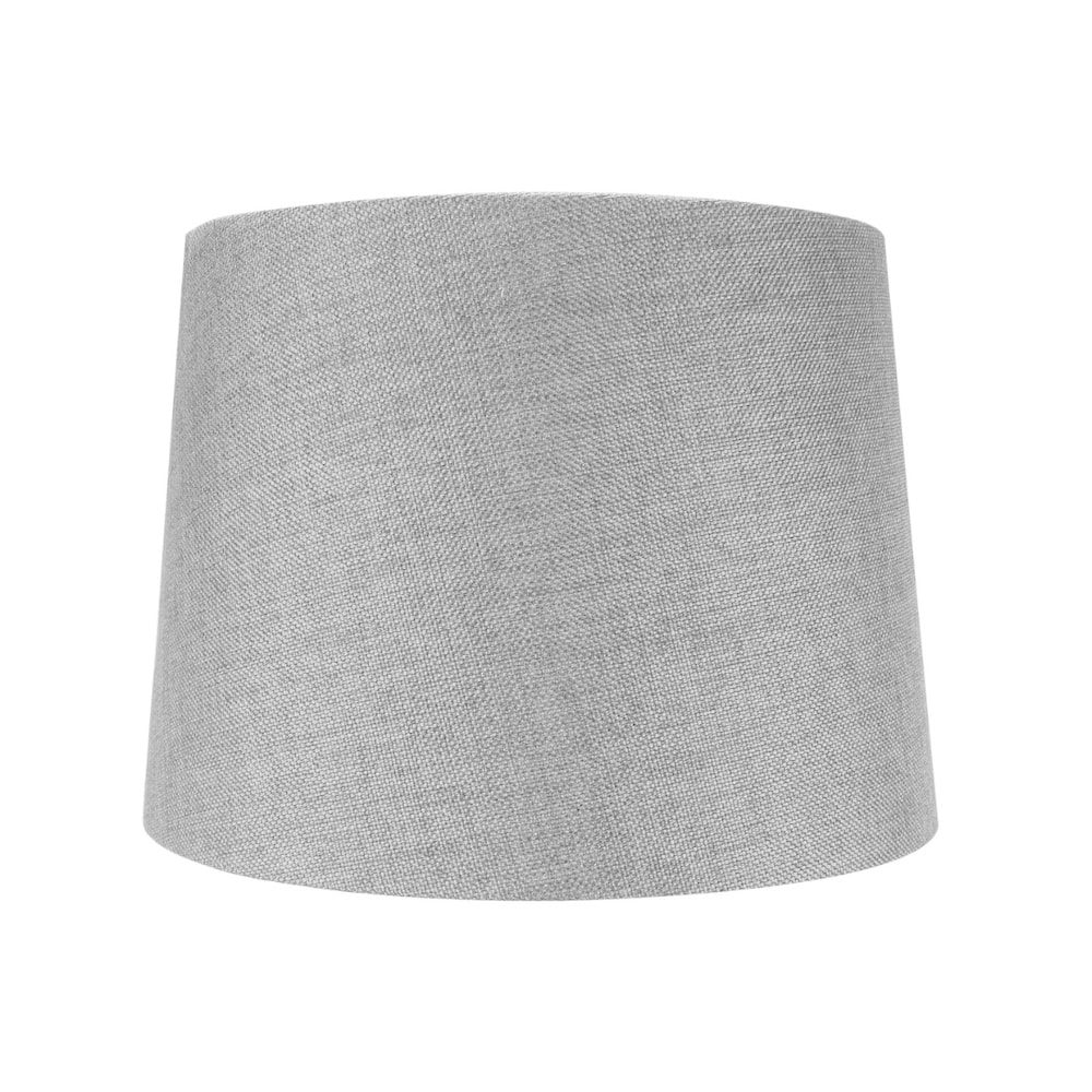 gray drum lampshade