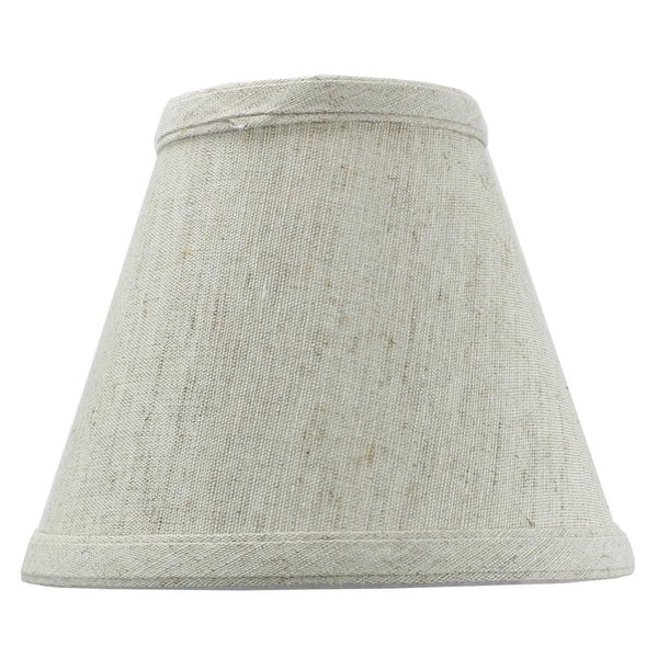 Textured Oatmeal Chandelier Lamp Shade - - Bed Bath & Beyond - 18426481