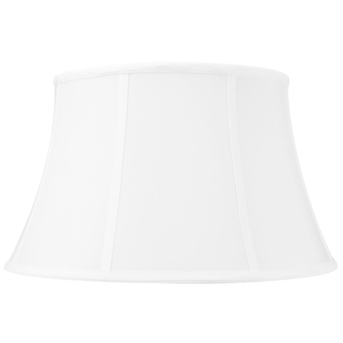 12x17x10 White Floor Shantung Lampshade