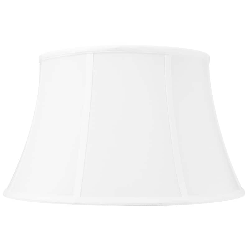 12x17x10 White Floor Shantung Lampshade