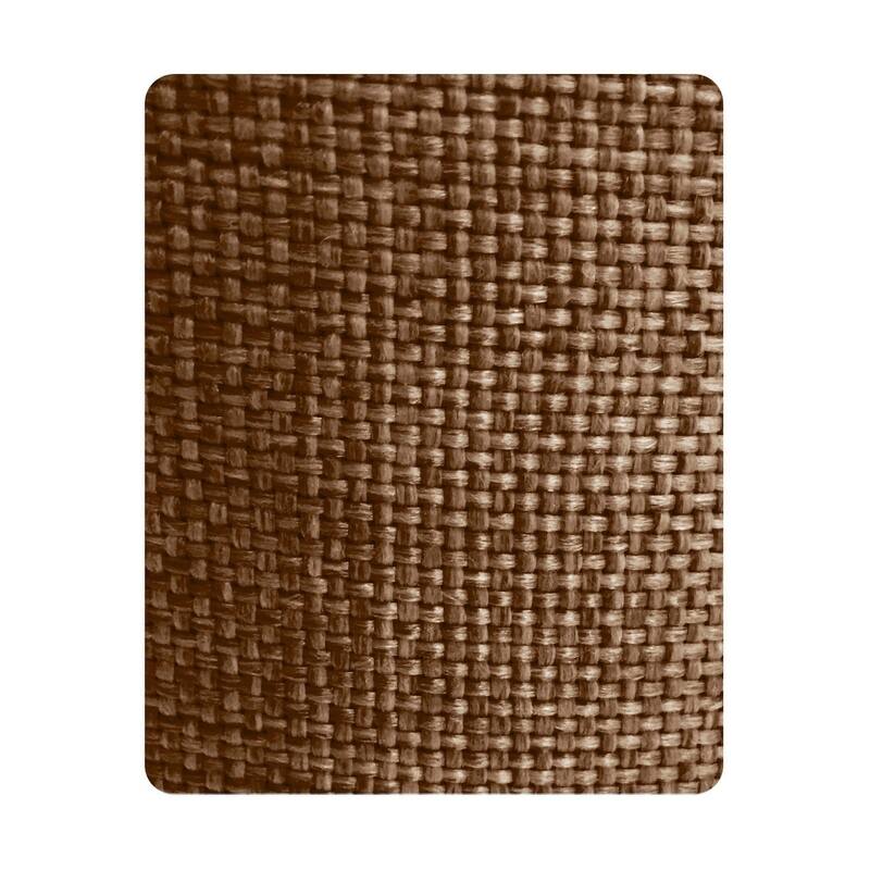 6x12x9 Hard Back Empire Lamp Shade - Chocolate Burlap