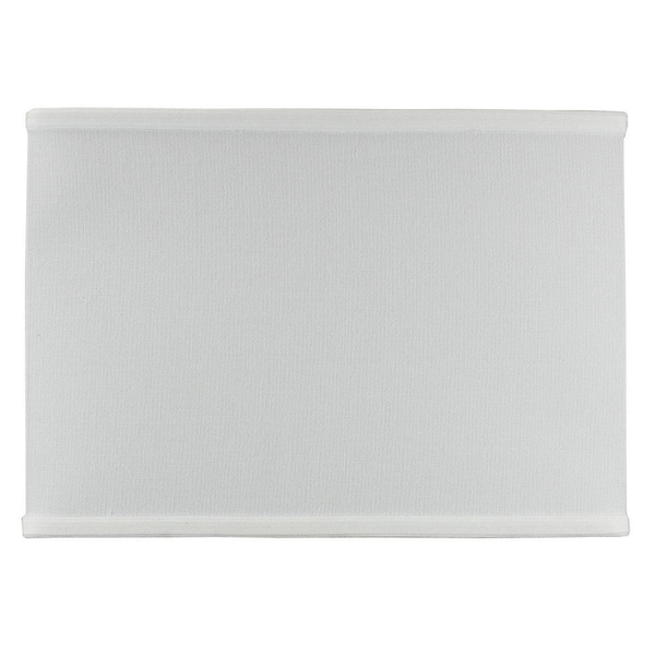 Rectangular Drum Lampshade (8x14) (8x14) x 10 White