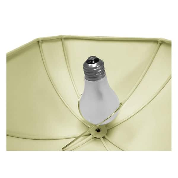 Shop 11x11x5 Deluxe Clip On Ceiling Lampshade Eggshell