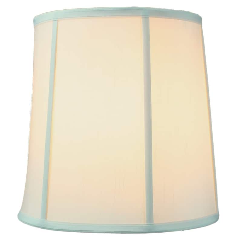 10x12x12 Egg Shell Shantung Drum Lampshade
