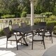 Adina Outdoor 7-piece Rectangular Wicker Aluminum Dining Set with Cushions by Christopher Knight Home - Thumbnail 17