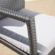 Adina Outdoor 7-piece Rectangular Wicker Aluminum Dining Set with Cushions by Christopher Knight Home - Thumbnail 11