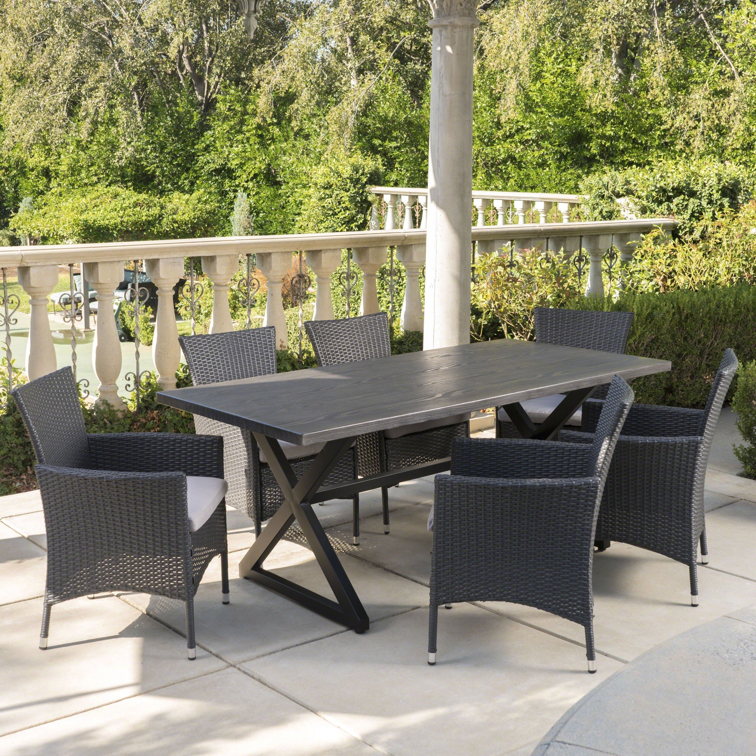 dions 7 piece dining set