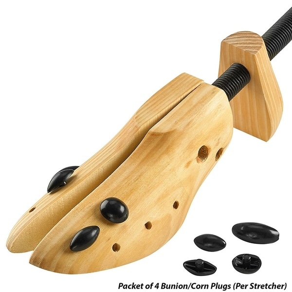 Wooden Shoe Stretchers Pair of Premium Professional 2-way Large For men /& Women