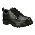 Men's Skechers Alley Cats Black Oily Leather (BOL)