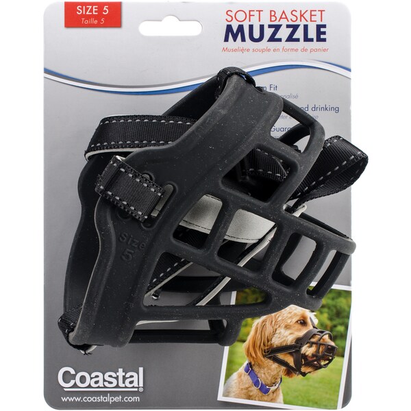 coastal soft basket muzzle