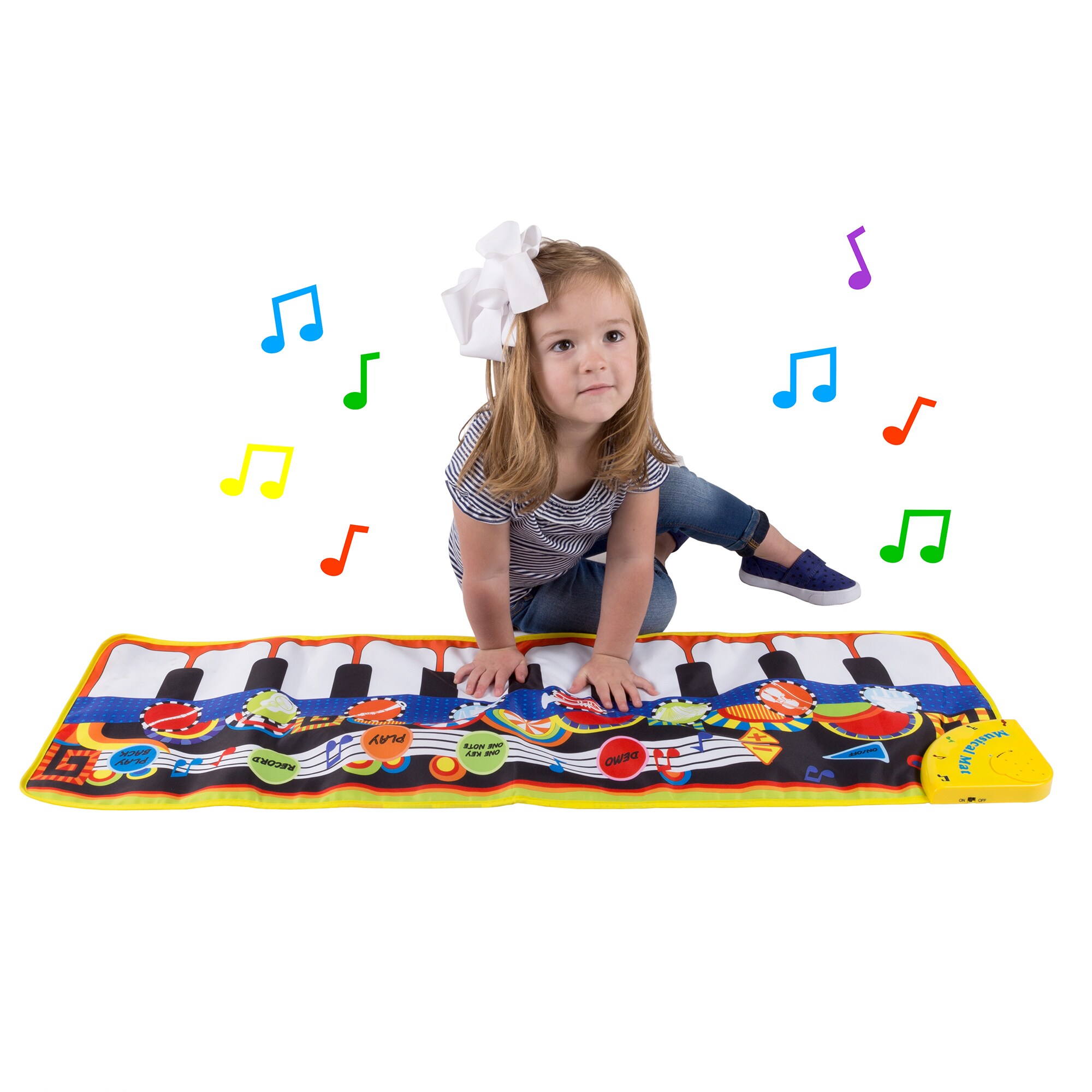 Shop Step Piano Mat For Kids Keyboard Mat With Musical Keys Hey