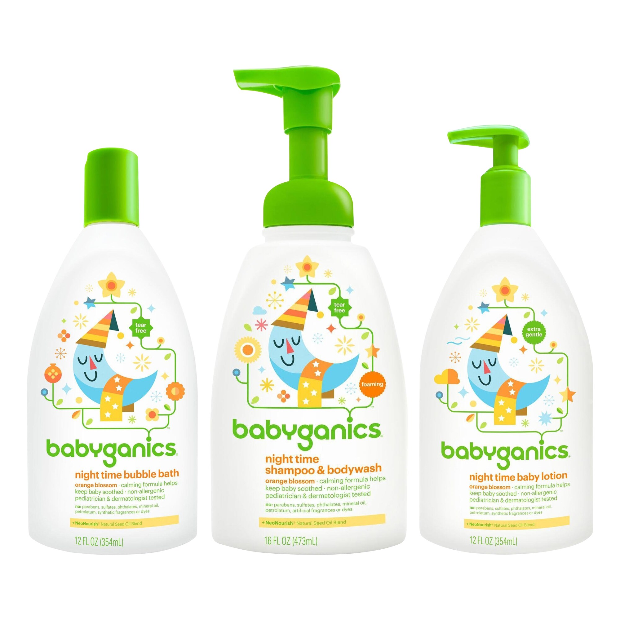 babyganics night time shampoo