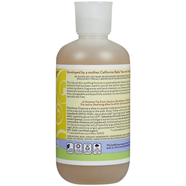 california baby calendula shampoo & bodywash