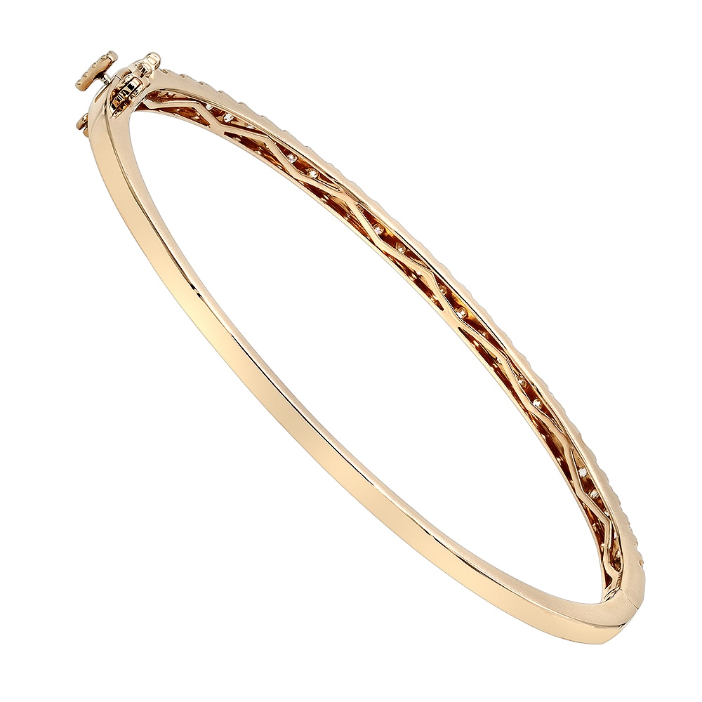 gold hoop bracelet