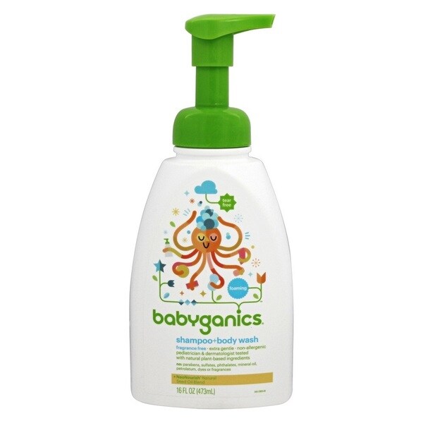 babyganics shampoo and body wash