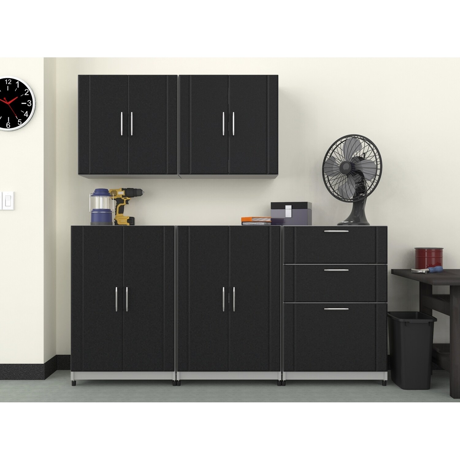 Shop Closetmaid 72 W 5 Piece Garage Storage Cabinet Set Overstock 18507065