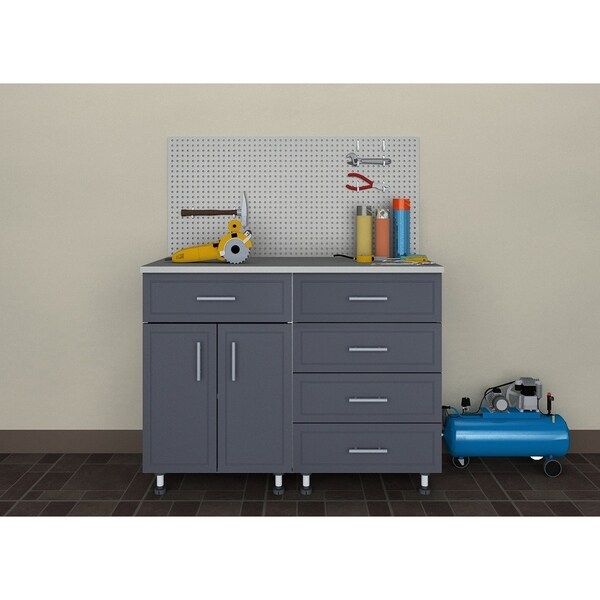 Closetmaid Progarage 48 W 4 Piece Garage Storage Cabinet Set Closetmaid Progarage 48 W 4 Piece Garage Storage Cabinet Set