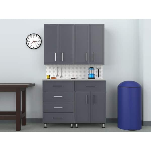 Shop Closetmaid Progarage 6 Piece Storage Cabinet Set Free