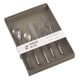 preview thumbnail 3 of 2, Textured Design Modern Stainless Steel Flatware - Set of 5 pcs